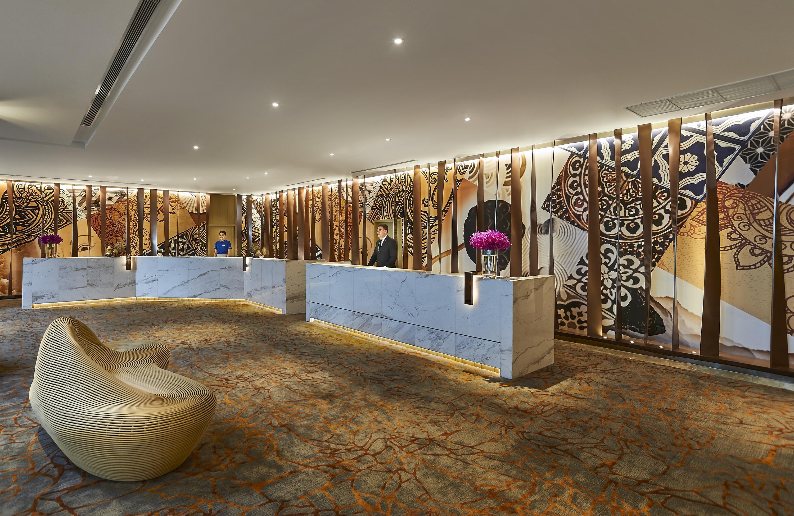 Hotel Amari Bangkok Exterior foto The lobby of the hotel
